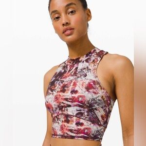 Lululemon Everlux and Mesh  Cropped Tank